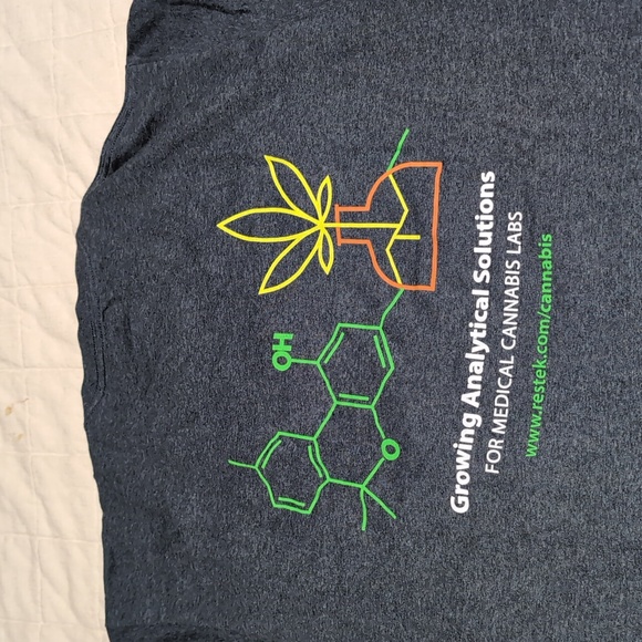 Gildan Cannabis T Shirt - Picture 5 of 5